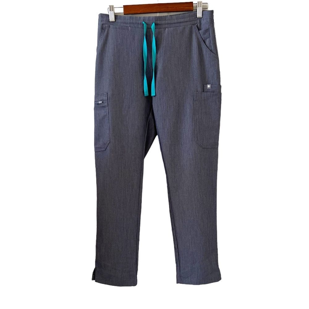 Figs Technical Collection Yola Scrub Pants In Gray Size S